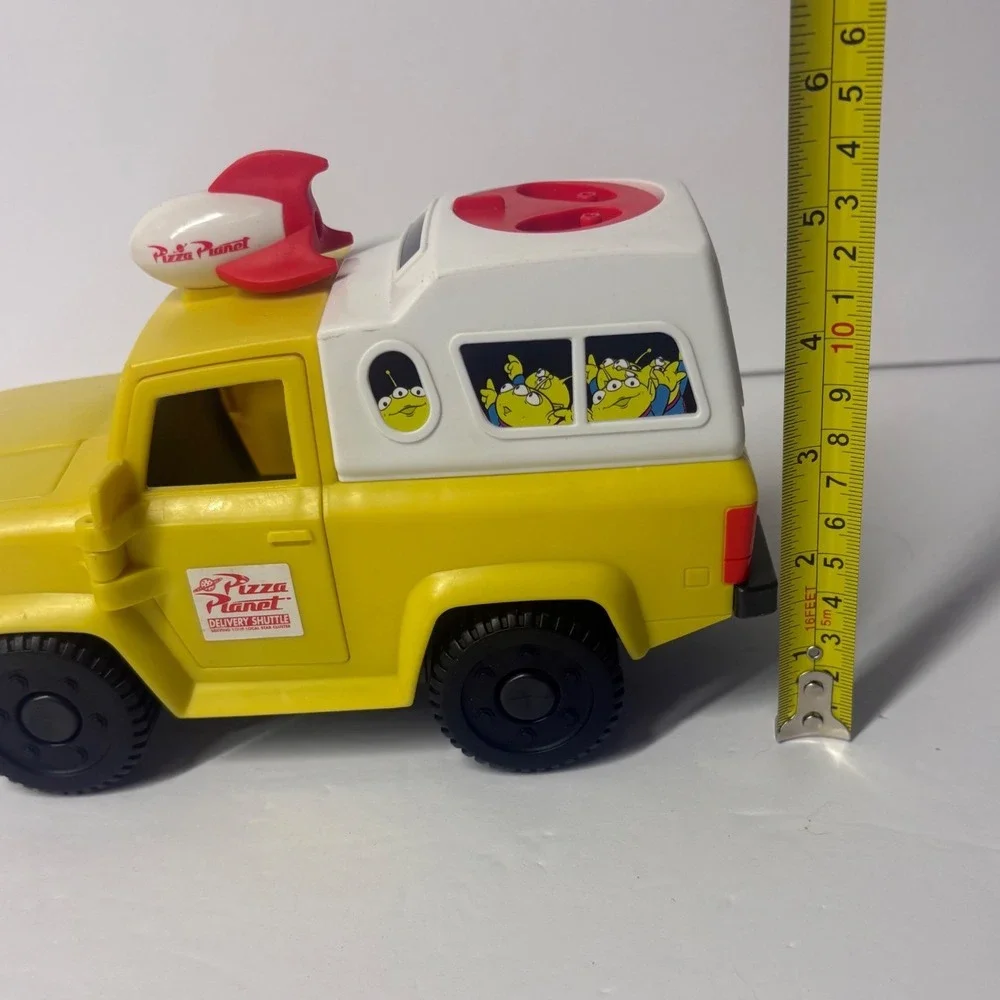 Disney Pixar Imaginext Toy Story Pizza Planet Truck Mattel Yellow Vehicle
